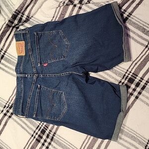 Levi's denim Bermuda shorts 14W